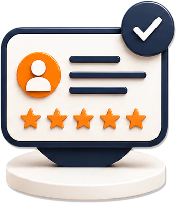 Verified client reviews